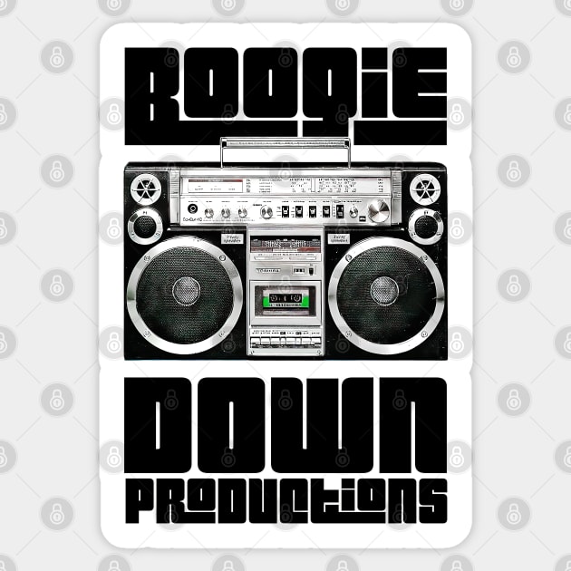 Boogie Down Productions Sticker by DankFutura